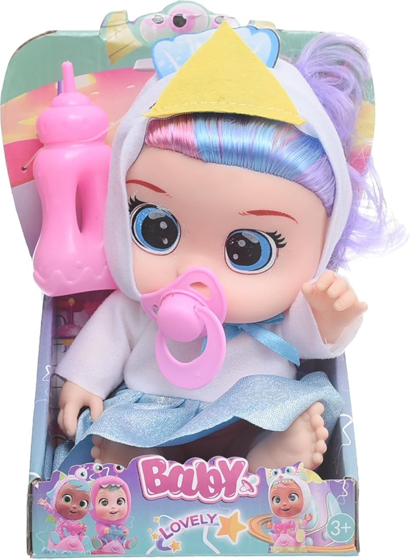 Defa Cry Babies Open Box 4x2 Doll: Interactive Crying Doll for Nurturing Playtime