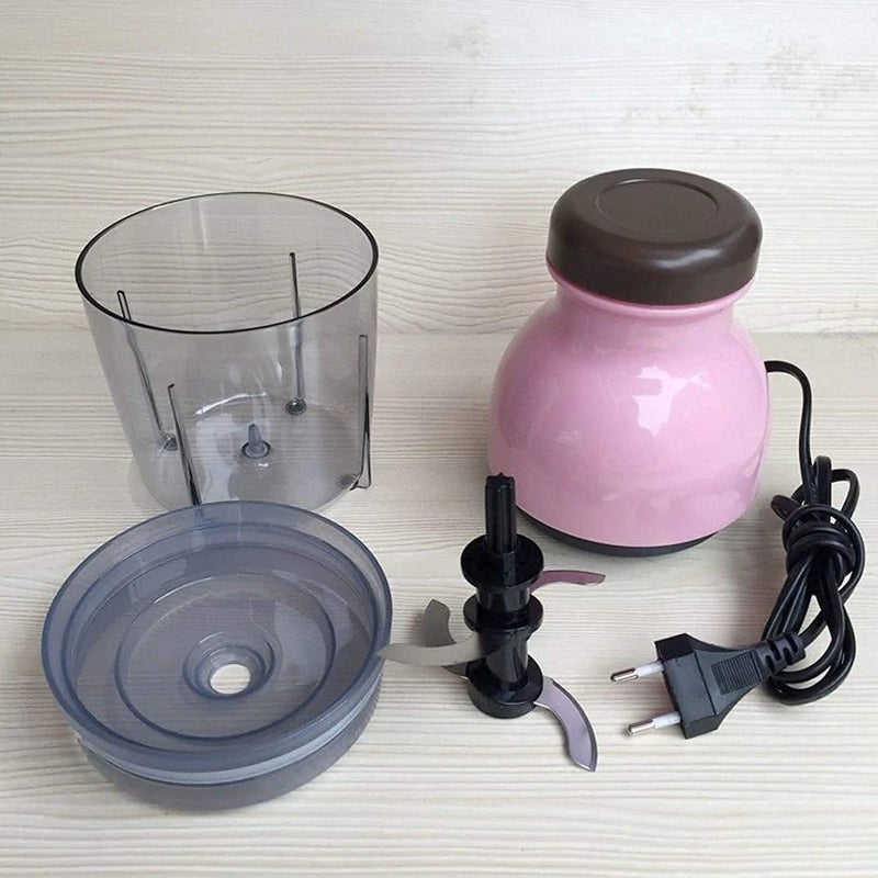 BESTOTTAM Capsule Cutter 200 Watts Electric Multi Purpose Vegetable Fruit Blender Mixer Food Processor Crusher Meat Grinder Mincer Multicolor 600ml - Image 5