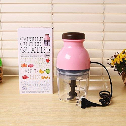 BESTOTTAM Capsule Cutter 200 Watts Electric Multi Purpose Vegetable Fruit Blender Mixer Food Processor Crusher Meat Grinder Mincer Multicolor 600ml - Image 2