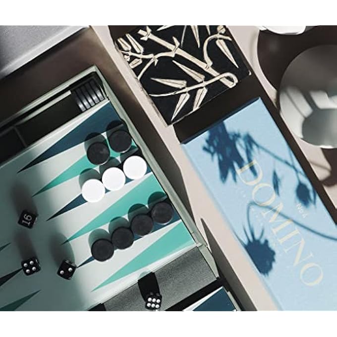 PrintWorks Traditional, Classic, Board, Card, and Coffee Table Games,Easy to Carry,Friend Family Activity ((CLASSIC-BACKGAMMON) by PRINTWORKS - Image 3