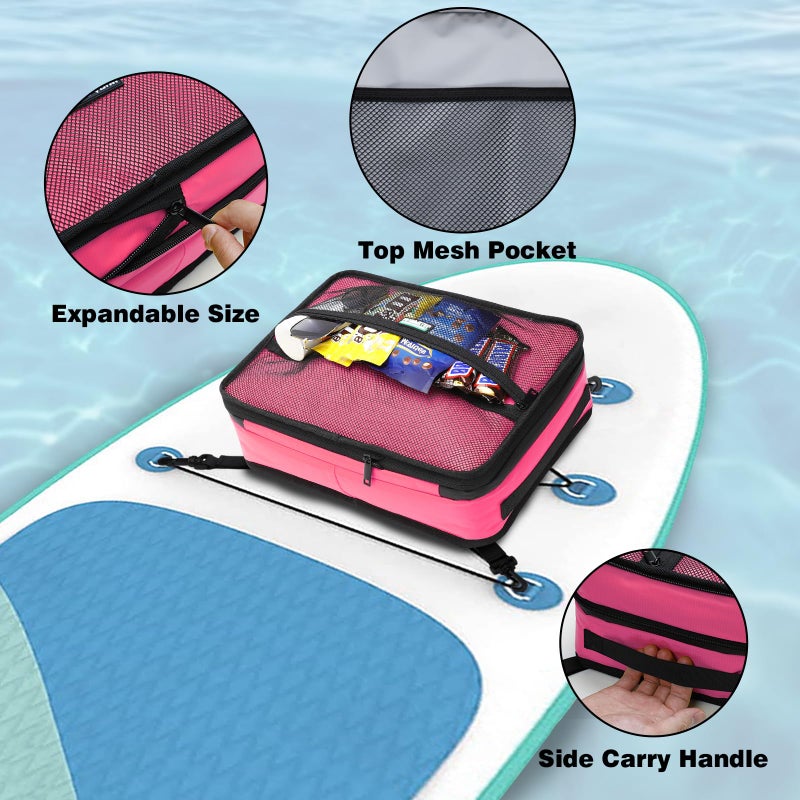 WITSTEP Paddle Board Cooler Bag, WITSTEP Waterproof Surf Sup Deck Cooler Bag Insulated Leakproof 10 Cans, Sup Paddle Board Accessories Bag for Stand Up Paddleboard and Kayak - Image 4