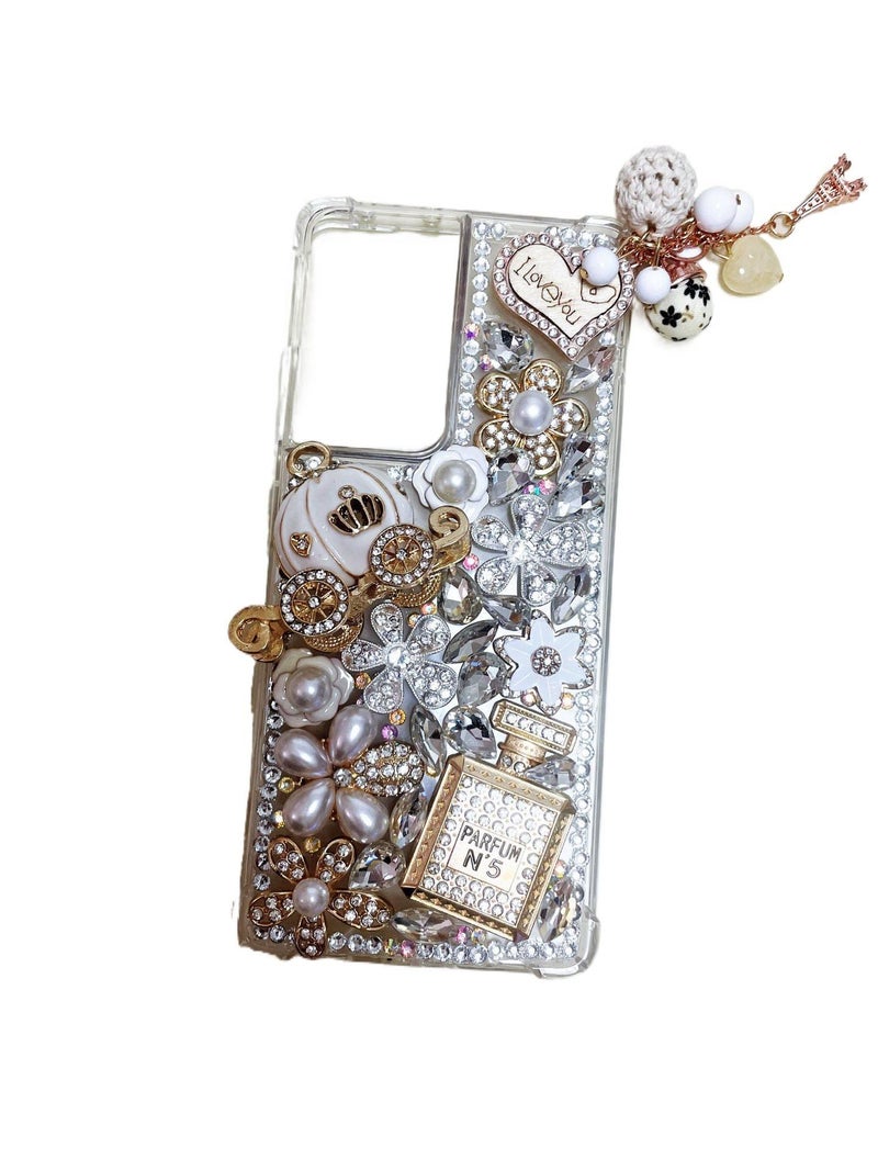 Protective Case | Pumpkin Carriage | Acrylic | Shockproof | Drop Protection | Shockproof Cover for Samsung Galaxy A54 - Image 1