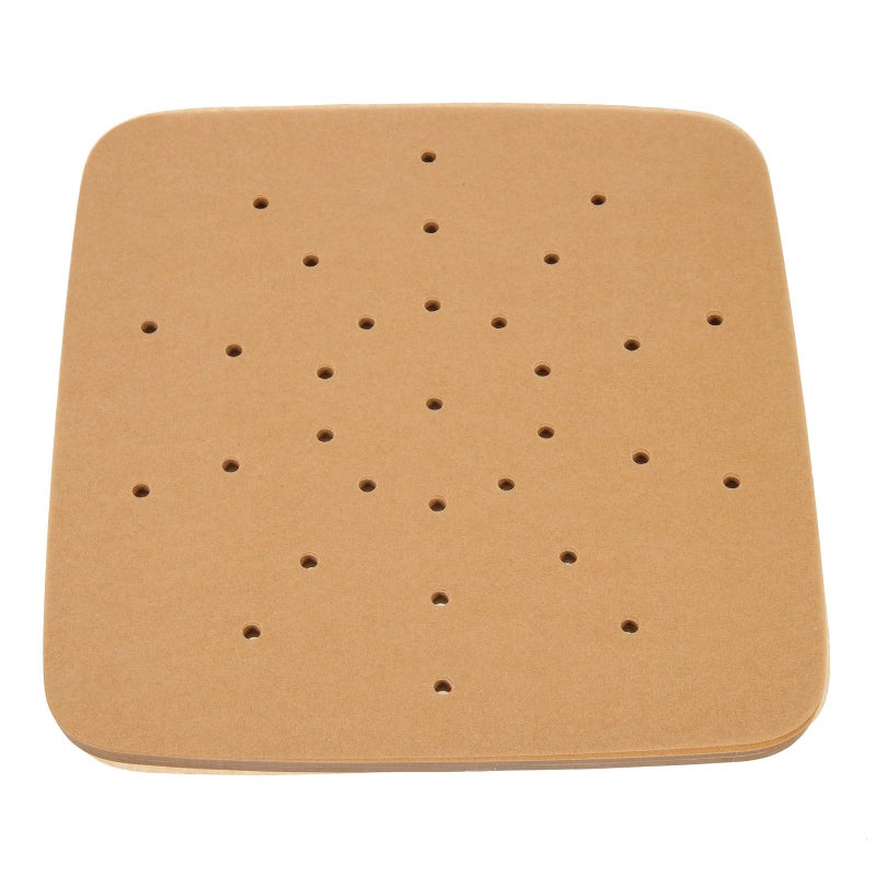 200 Pcs 9 5 Inch Unbleached Heat Resistant Parchment Baking Paper Sheets For Air Fryer - Image 2