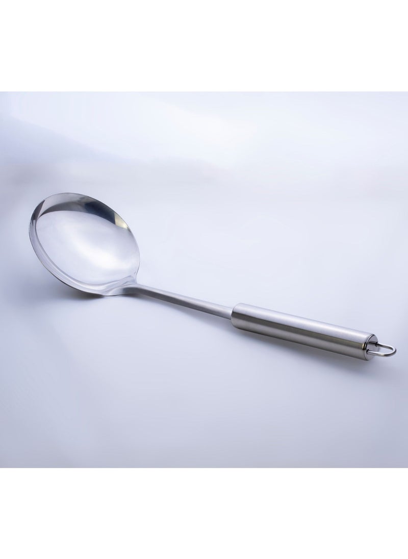 Cuisine Art Stainless Steel Ladle Silver Color, Gravy Sauce Soup Spoon  - Image 2