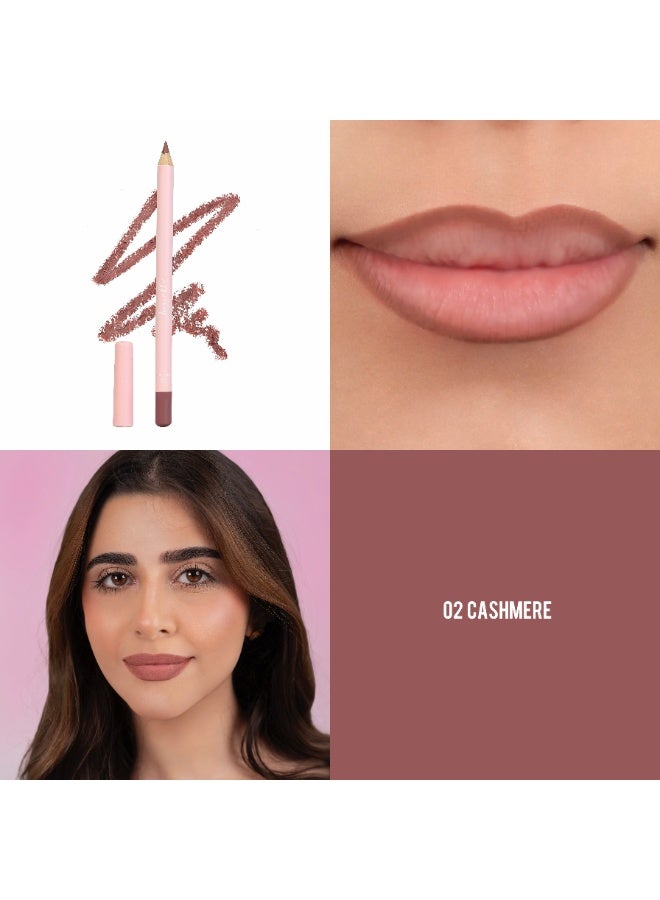 Janelle Cosmetics Janelle lip liner 02 Cashmere - Image 2