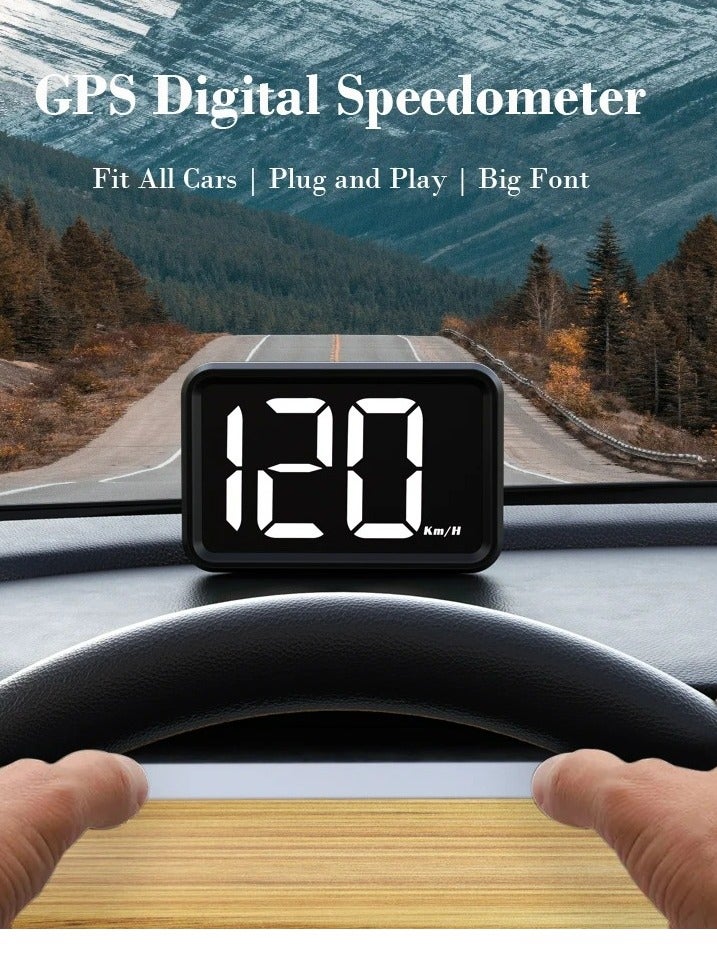 Generic Car Digital GPS Speedometer HUD Head up Display Electronics ...