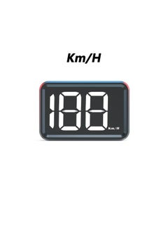 Generic Car Digital GPS Speedometer HUD Head up Display Electronics Speed Alarm Vehicle Speed Compass Speed Gauge Plug and Play Gadgets For All Cars MPH KMH  - Image 2