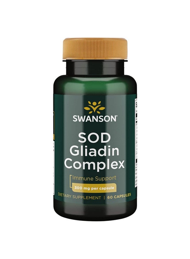 SWANSON Sod Gliadin Complex Glisodin 60 Capsules - Image 1