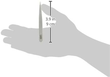 Rubis Switzerland Stainless Steel SilverMetalic Slanted Tweezer Swiss Made - Image 3