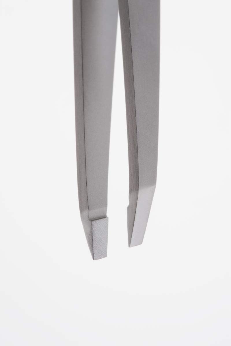 Rubis Switzerland Stainless Steel SilverMetalic Slanted Tweezer Swiss Made - Image 4