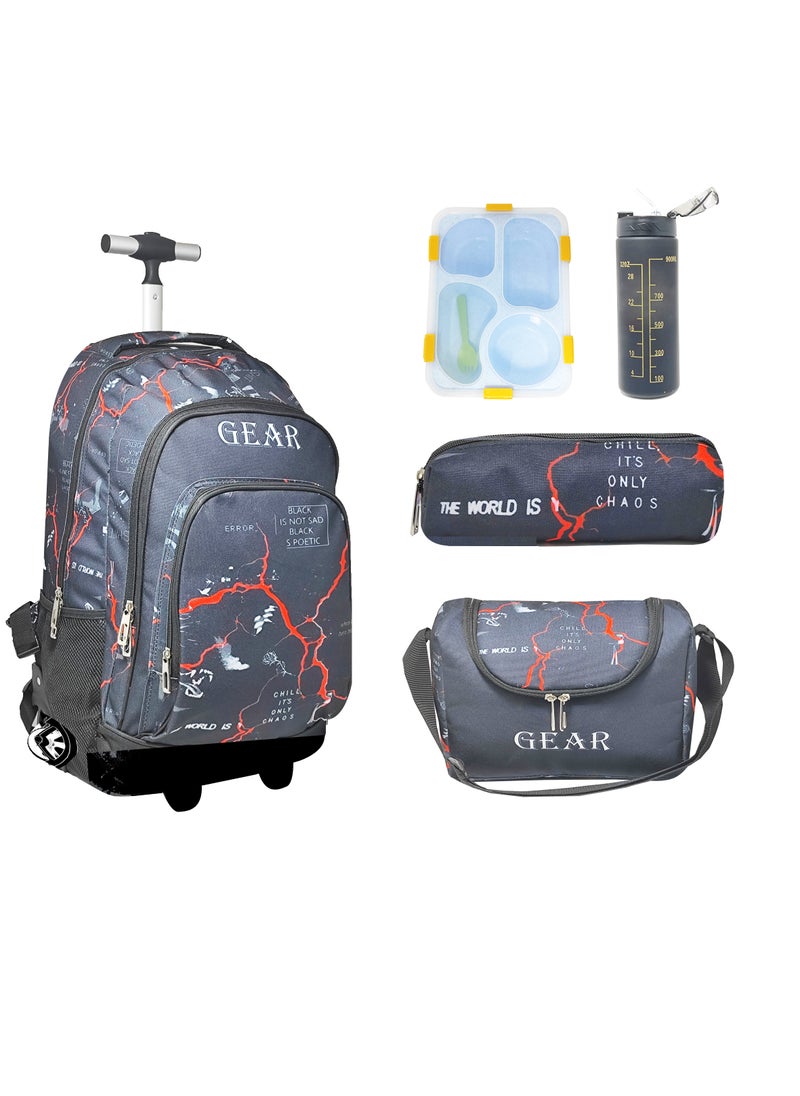 Gear - Gear 2wheels Trolley 5pcs set The World - Image 1