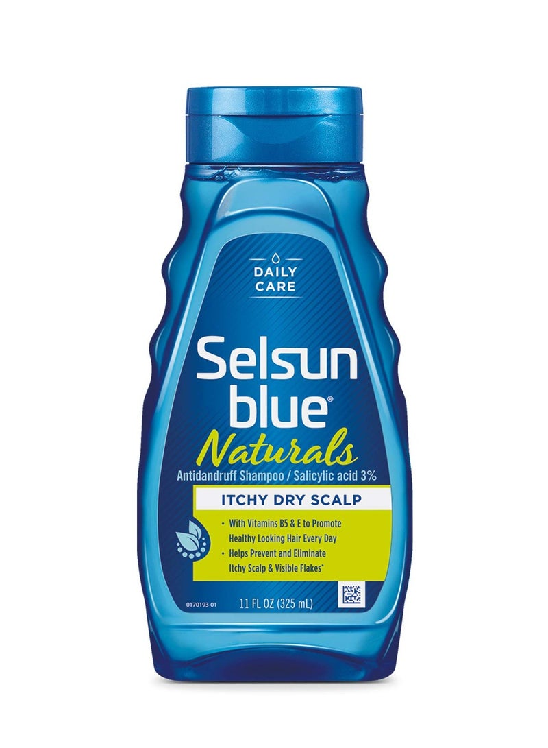 Selsun Blue Itchy Dry Scalp Naturals 325ml - Image 1