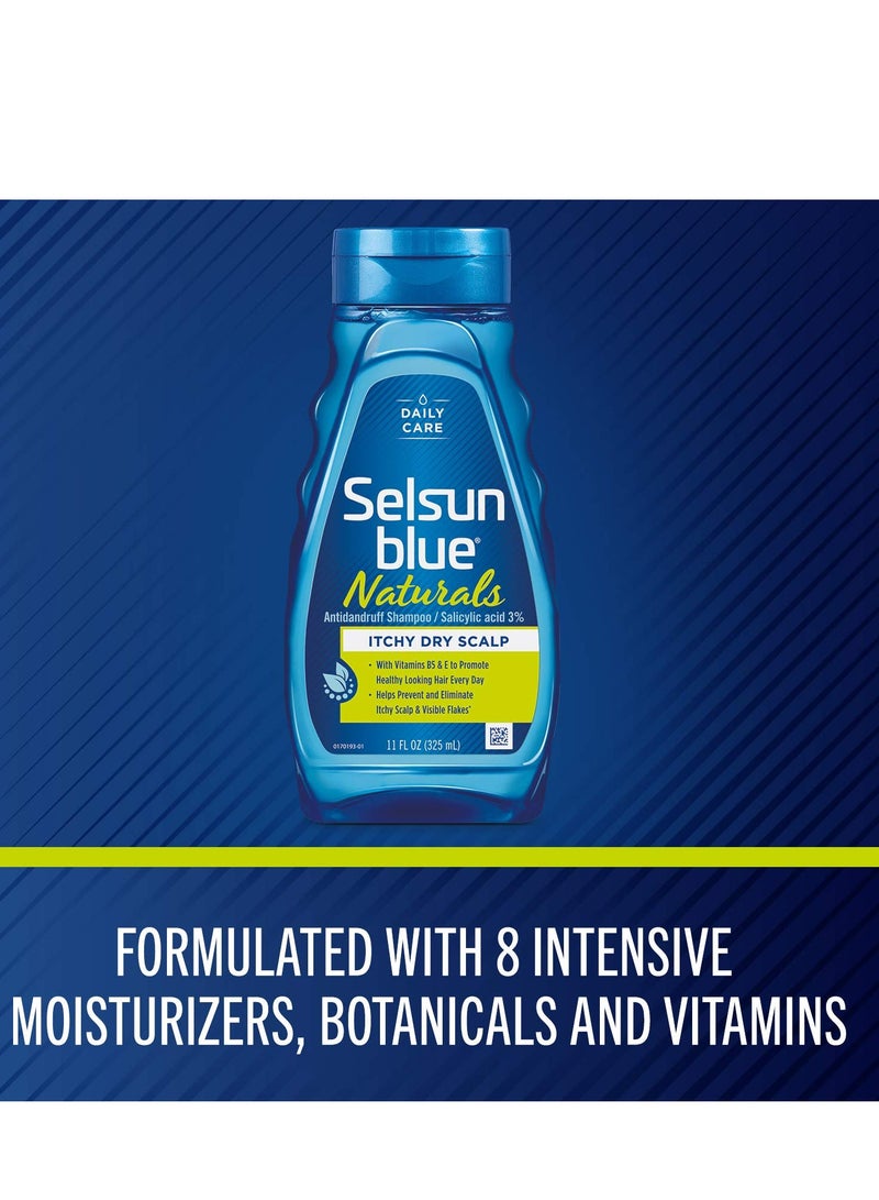 Selsun Blue Itchy Dry Scalp Naturals 325ml - Image 2