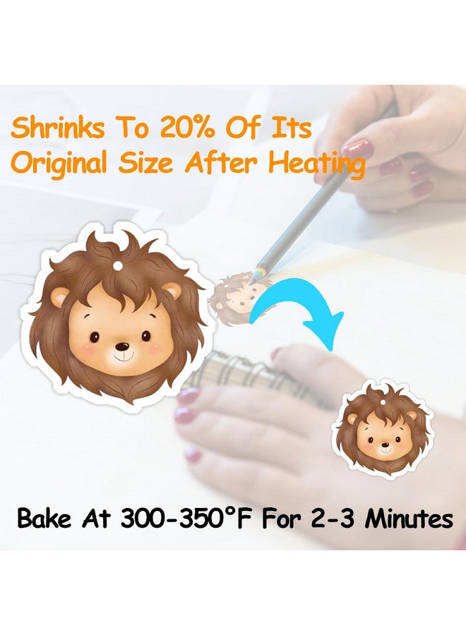 Yewltvep 206PCS Shrinky Dink Sheets Kit with Case, Shrink Art Shrink Plastic Sheet Shrinky Dink Keychain Kit with 25Pcs Shrinky Paper Sheets Keychains Accessories for DIY Ornaments Craft Rings Keychains - Image 2