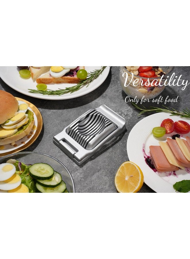 Sopito Heavy Duty Stainless Steel Wire Egg Slicer for Hard Boiled Eggs & Strawberry Other Soft Food - Image 2