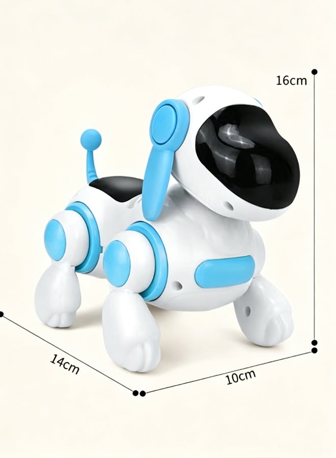 aoduoyaya Robot Dog Toy, Electric Walking Robot Puppy with LED Colorful Lights and Music,Interactive EducationalToy, Electronic Pet Toy for Toddlers Boys Girls, Kids Early Educational Birthday Gift - Image 2