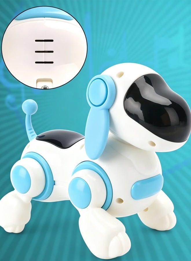 aoduoyaya Robot Dog Toy, Electric Walking Robot Puppy with LED Colorful Lights and Music,Interactive EducationalToy, Electronic Pet Toy for Toddlers Boys Girls, Kids Early Educational Birthday Gift - Image 4