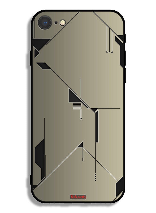 Tolwak - Apple iPhone SE (2020) Protective Case Minimalism Abstract Digital Art - Image 1