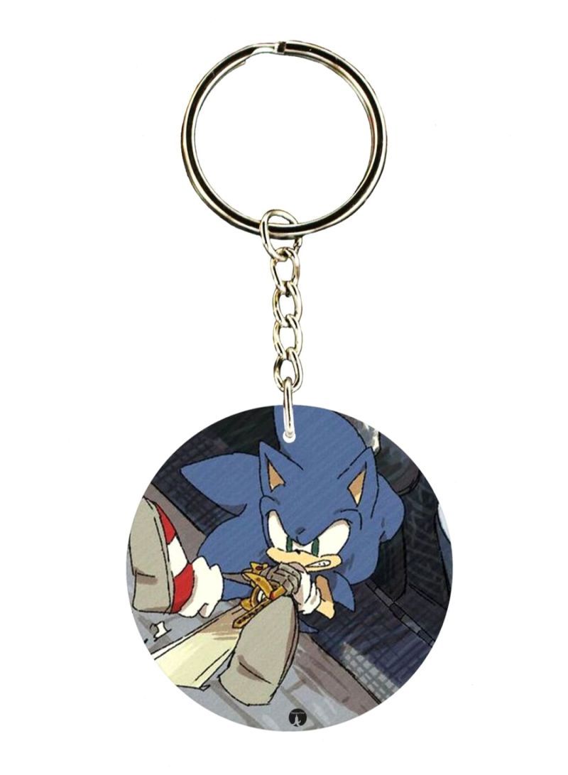 RKN Sonic Printed Keychain
