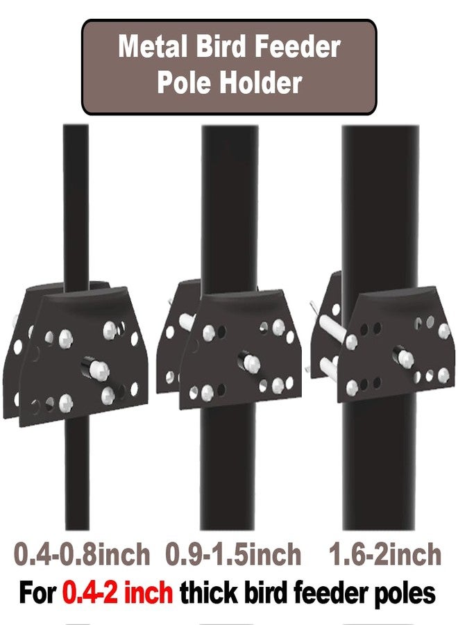 Pirateant 24.4Inch Metal Squirrel Baffle，Adjustable Opening Size Squirrel Baffle For Up To 4x4 Wide Wooden Post,Squirrel Baffle For Bird Feeders Without Removing Bird Feeder Poles Or Shepherd'S Hooks. - Image 4