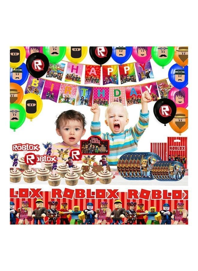 Y&D - 174-Piece Roblox Themed Birthday Party Supplies - Image 1