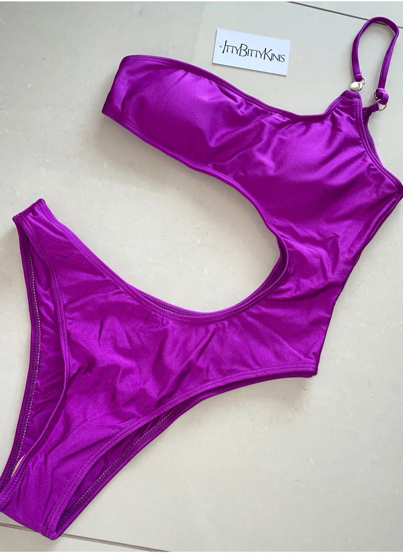 ايتي  بيتي كينيس Abbey Cut Out Swimsuit Purple