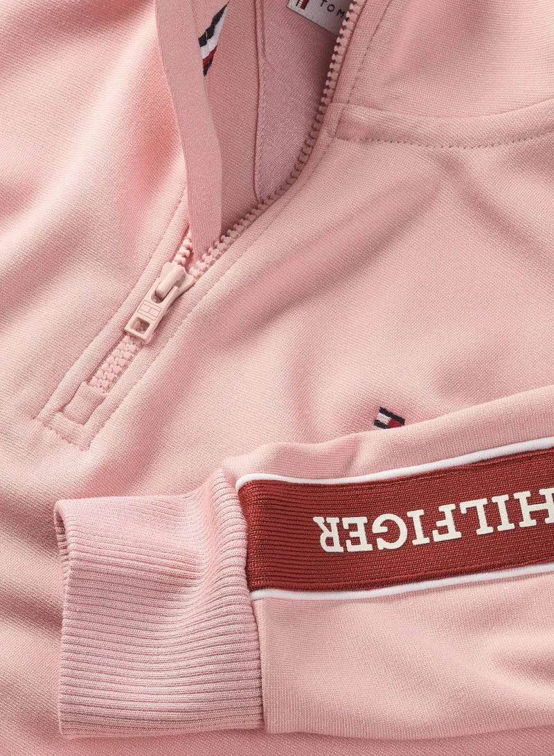 TOMMY HILFIGER Tape Half Zip Sweatshirt