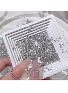 KHAJUL 5D Pearl Crystal Butterfly Magic Nail Sticker with 100 Zircon Diamonds , Suitable for DIY Nail Sticker  - Image 3
