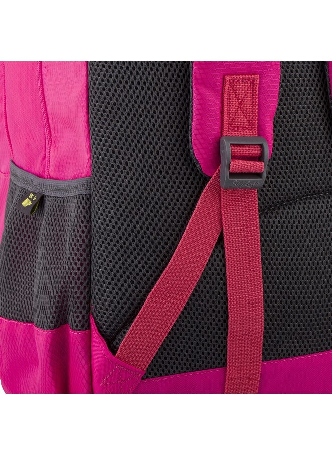 Skybags - Skybags Riddle Pink 15 Litres 46 Cms Casual Standard Backpack With Raincover - Image 1
