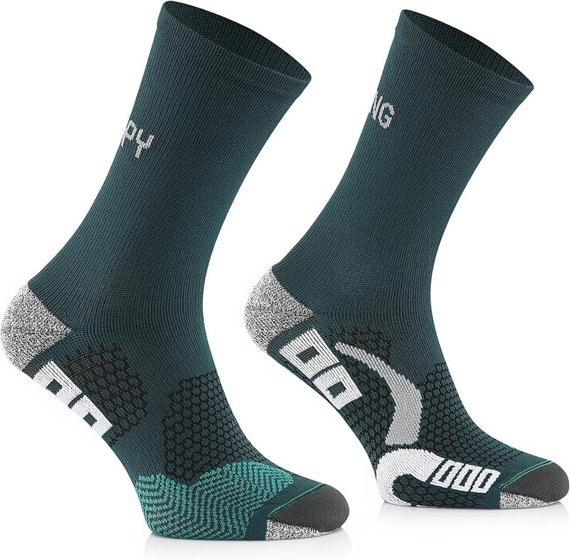 TODO Running Raid Quarter Running Socks Technical AntiBubble Padding for Men and Women with DryTex Colourful Sports Functional Socks Marathon Trail Jogging Running Running With Run Hard - Image 5