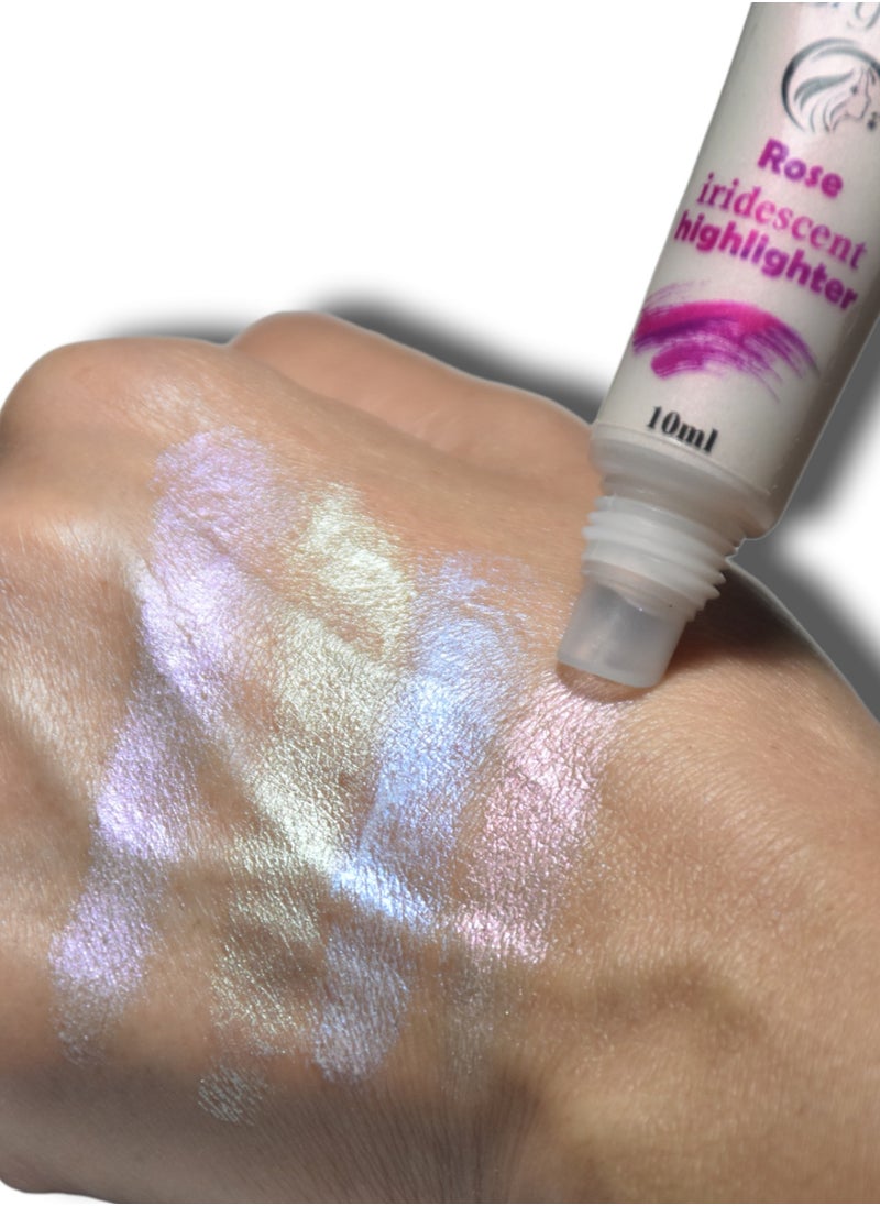 Orglam - (Rose Iridescent face Highlighter-7ml - Image 1