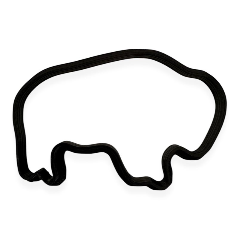 Buffalo Cookie Cutter with Easy to Push Design for Baby Showers Work Events and Birthday Celebrations 4 inch