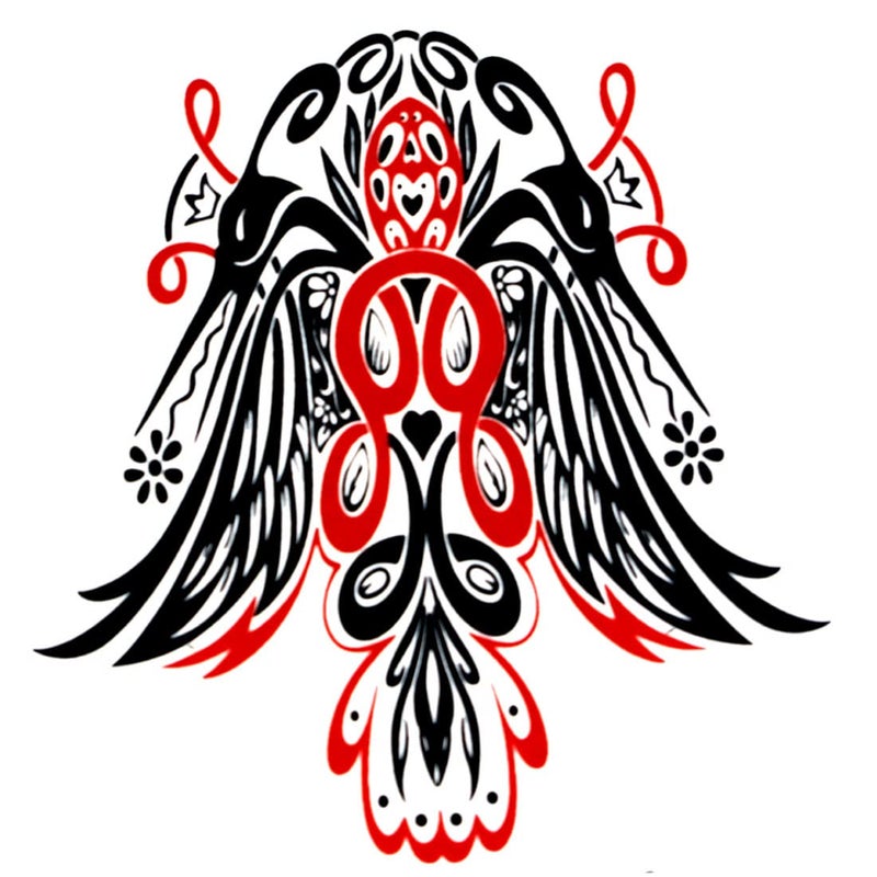 AFH Fashion Desgin Waterproof Black Red Temporary Body Tattoo Stickers for Men and Women - Image 5