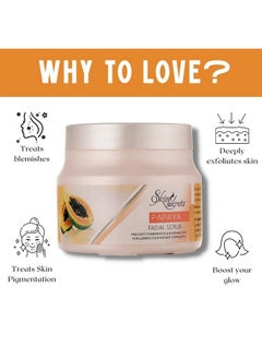 Skin Secrets Papaya Facial Scrub 500Gm  - Image 3