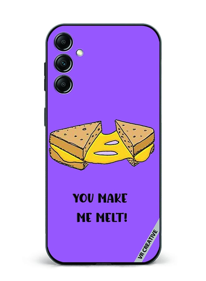 VR CREATIVE Protective Case Cover For Samsung Galaxy A15 5G/A15 You Make Me Melt Design Multicolour - Image 1