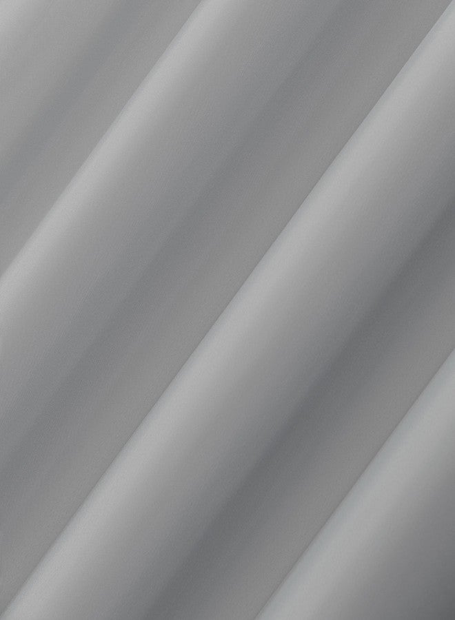 Sun Zero Marina Indoor/Outdoor UV Protectant Energy Efficient Grommet Curtain Panel, 54" x 84", Gray - Image 3