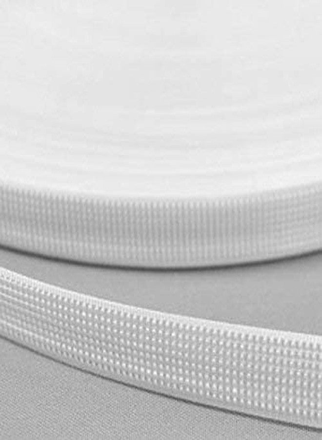 Jainsons Polyester Boning for Nursing Cover Cap Brass Corsets, Bridal Gowns, Lingerie, Swimwear with 20 Boning Caps Length-50 Yard (White, Width-6 MM) - Image 1