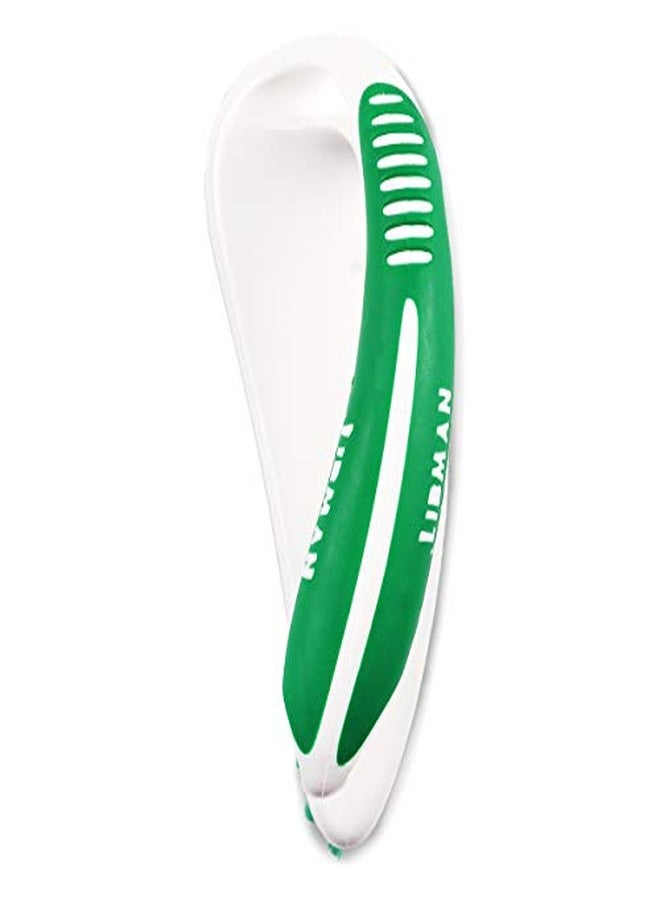 Libman Commercial 57 Power Scrub Brush, Polypropylene, 7" x 2.5" scrubbing Surface, Green and White (Pack of 6) - Image 3