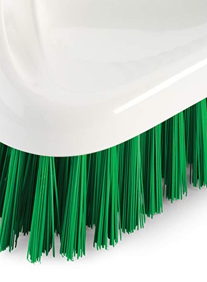 Libman Commercial 57 Power Scrub Brush, Polypropylene, 7" x 2.5" scrubbing Surface, Green and White (Pack of 6) - Image 2