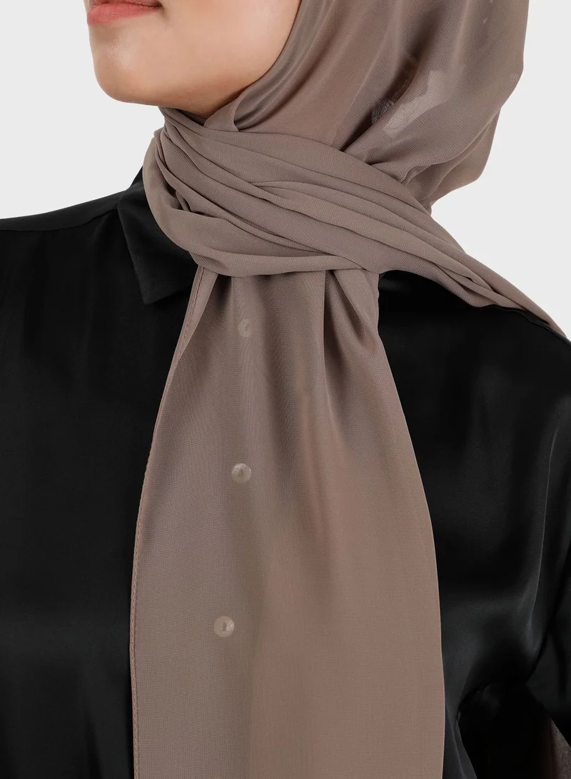 Differenza By Modanisa Plain Chiffon Shawl