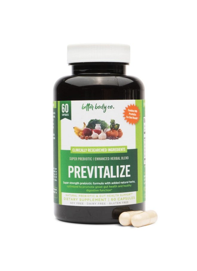 better body co. Previtalize ; The Perfect Natural Prebiotic Complement To Provitalize Formulated To Promote Digestion Metabolis And Overall Gut Health  - Image 1