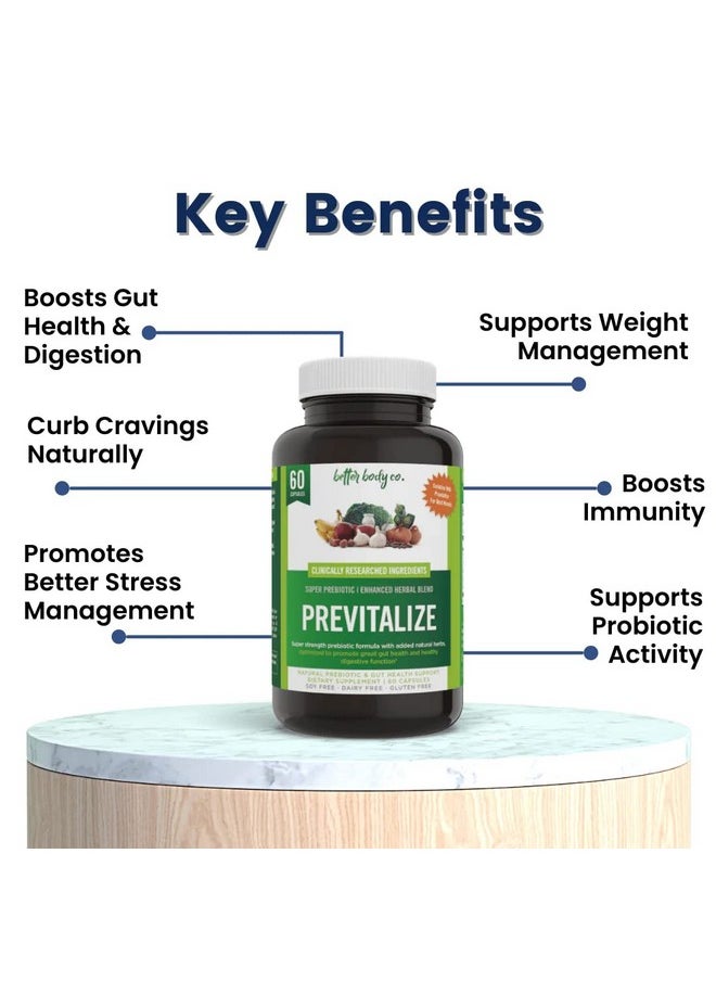 better body co. Previtalize ; The Perfect Natural Prebiotic Complement To Provitalize Formulated To Promote Digestion Metabolis And Overall Gut Health  - Image 4
