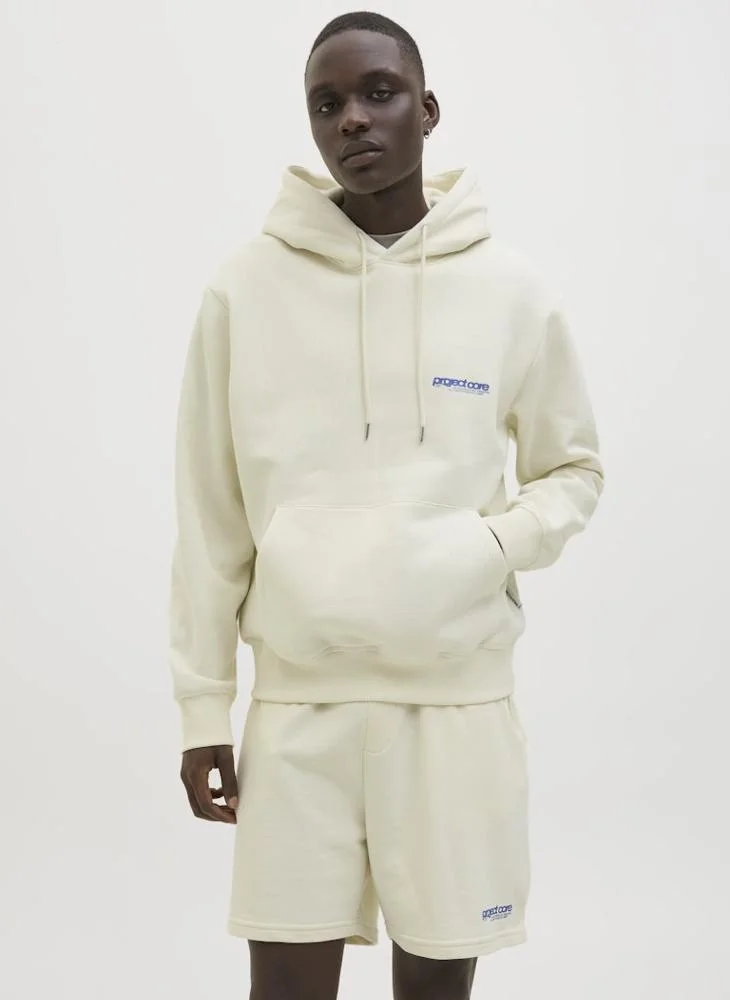 JACK & JONES Printed  Sweat Hoodie