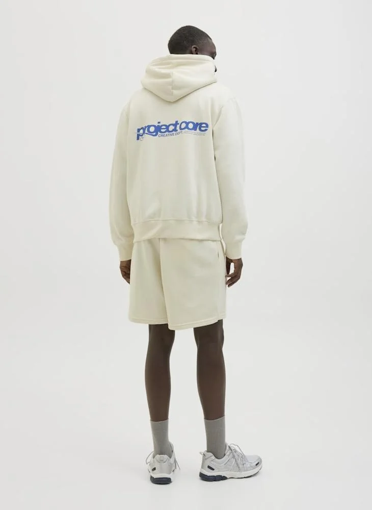 JACK & JONES Printed  Sweat Hoodie