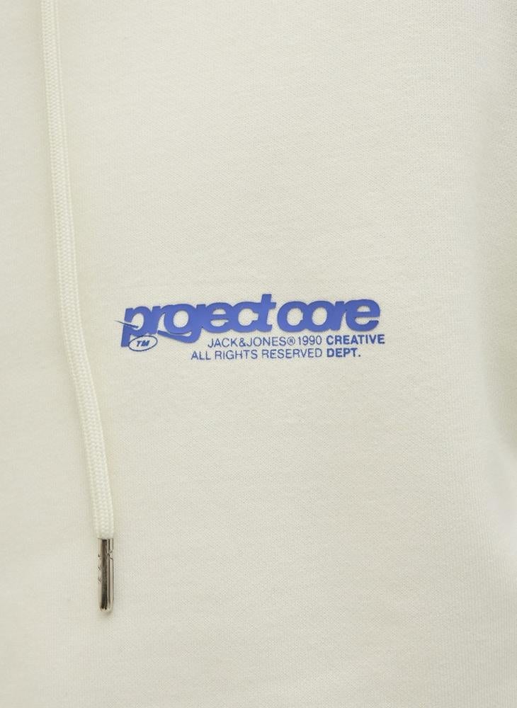 JACK & JONES Printed  Sweat Hoodie - Image 3