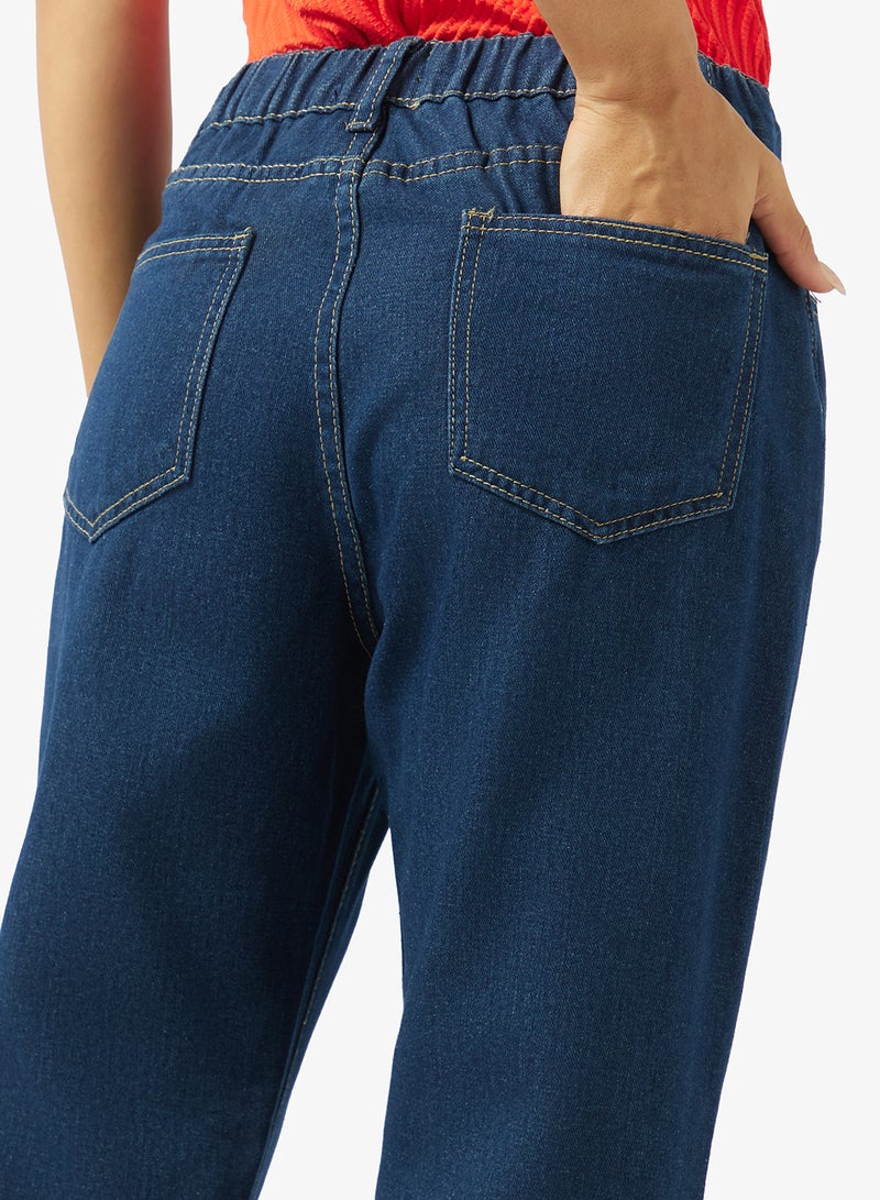 Ginger Mid Rise Straight Fit Jeans - Image 5