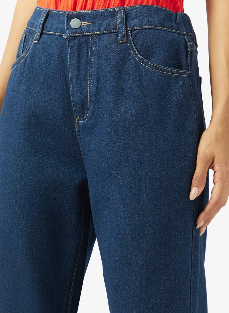Ginger Mid Rise Straight Fit Jeans - Image 4