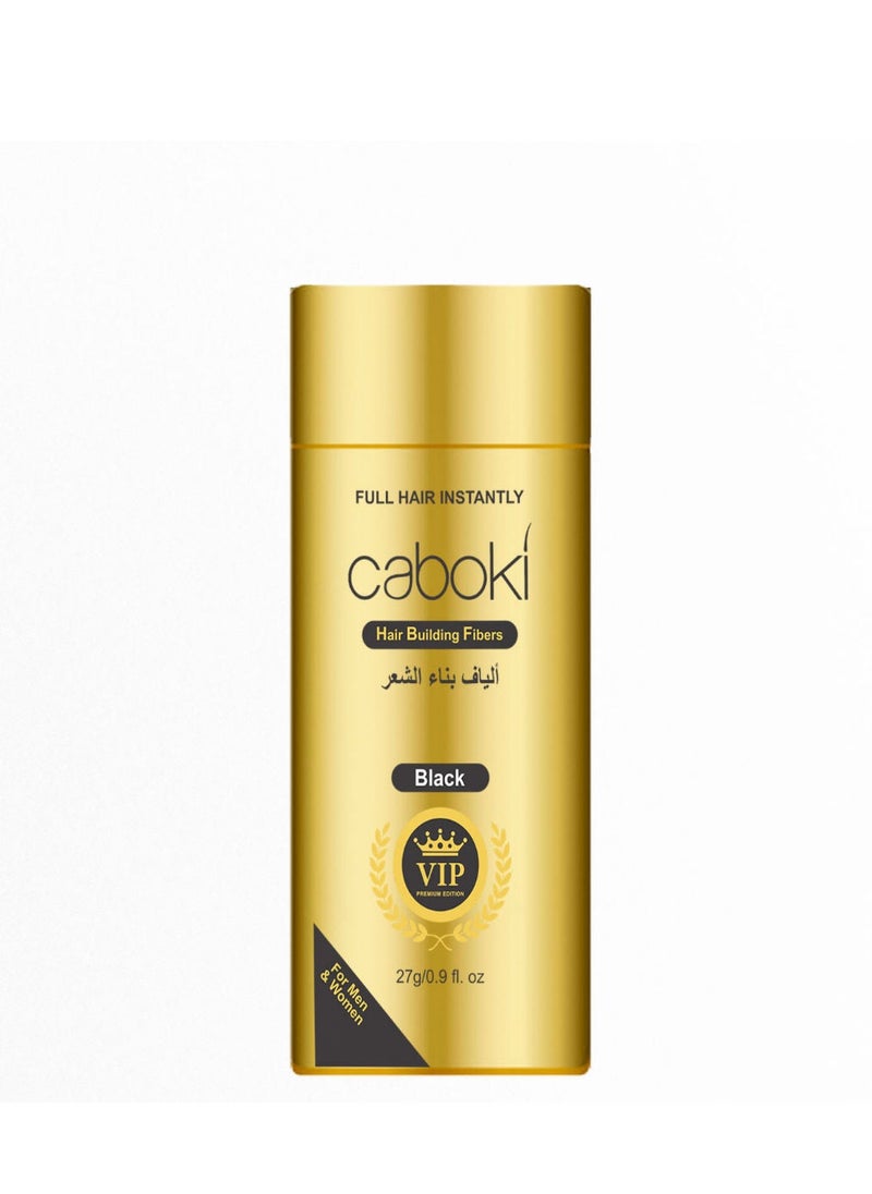 Caboki Hair Building Fiber Instant Hair Loss Concealer Black 27g  - Image 1