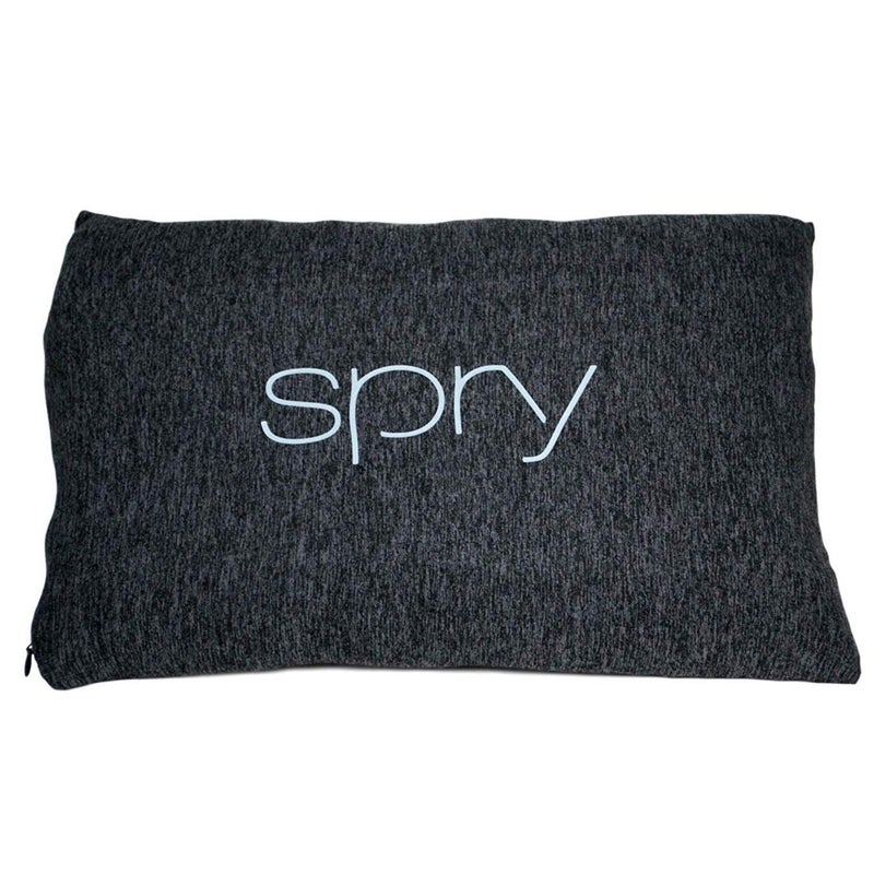Spry Spry Recovery Pillow Supportive Contouring Pillow with Adaptive FloForm Technology Great for Neck and Back Pain Charcoal 