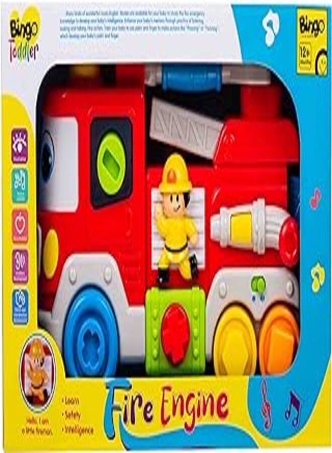 Bingo Toddler Fire Engine